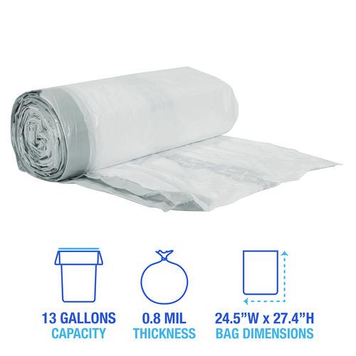 Heavy-Duty Drawstring Garbage Bags