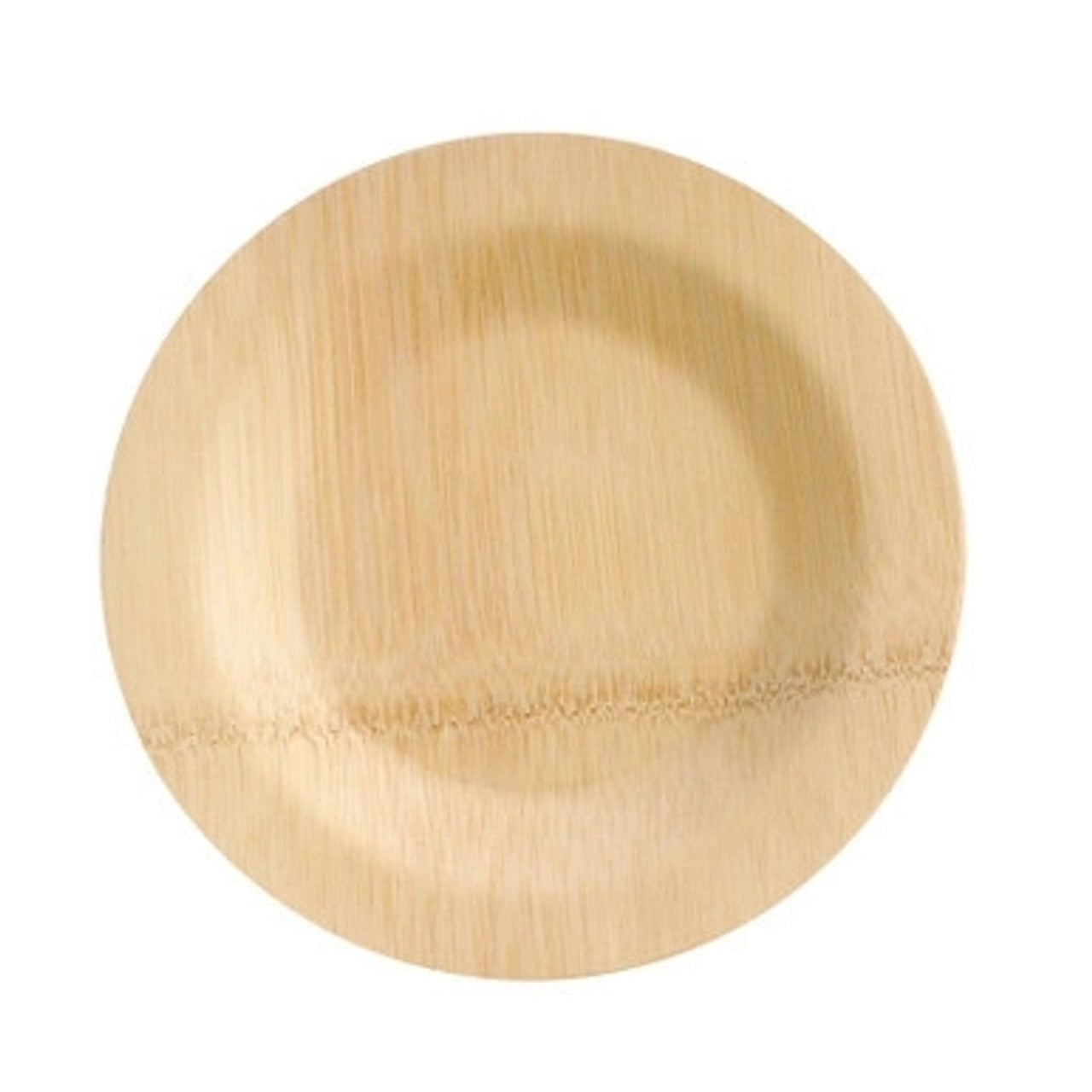 Bamboo Veneer Round Plates