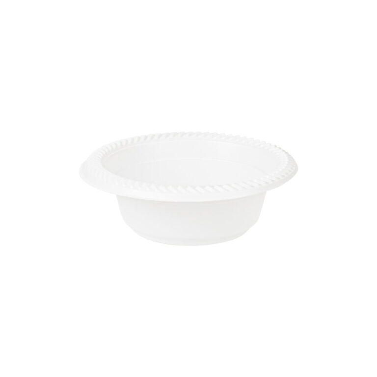 White Plastic Plates & Bowls