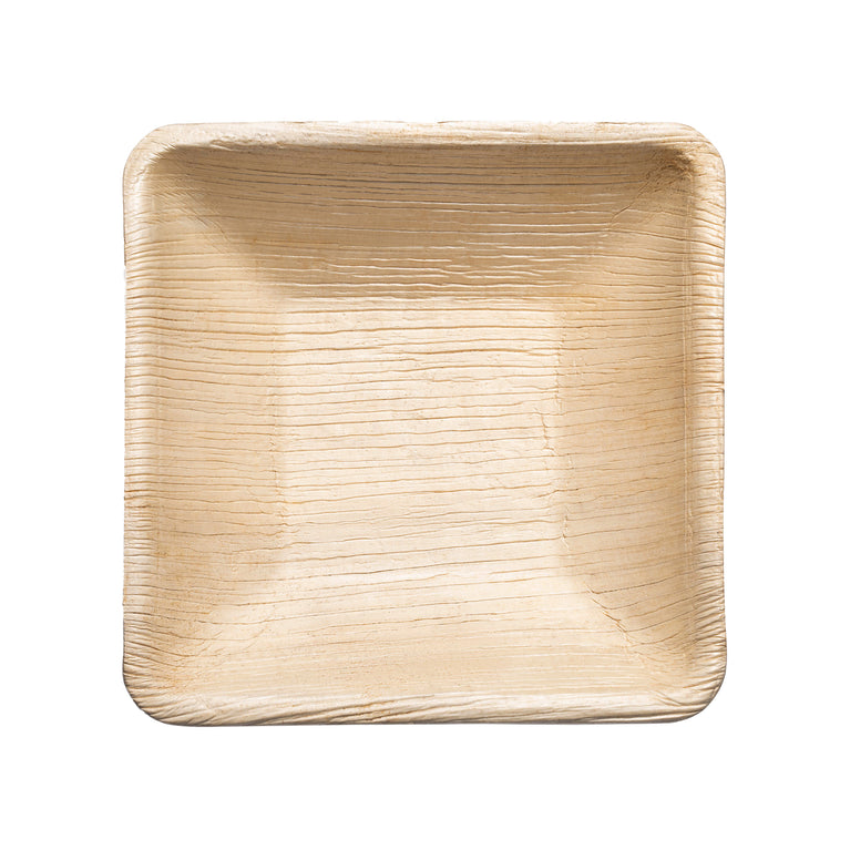 8oz Square Palm Leaf Eco-Friendly Disposable Soup Bowls