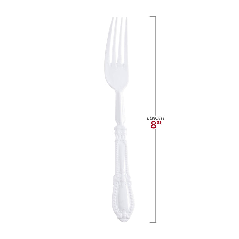 Baroque Disposable Plastic Cutlery