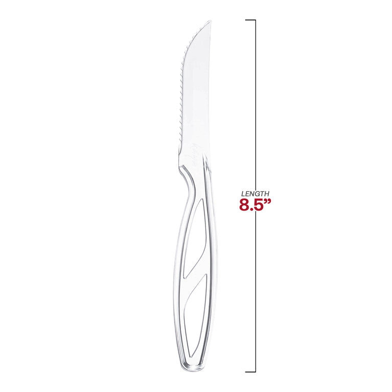 Disposable Heavy Duty Plastic Steak Knives