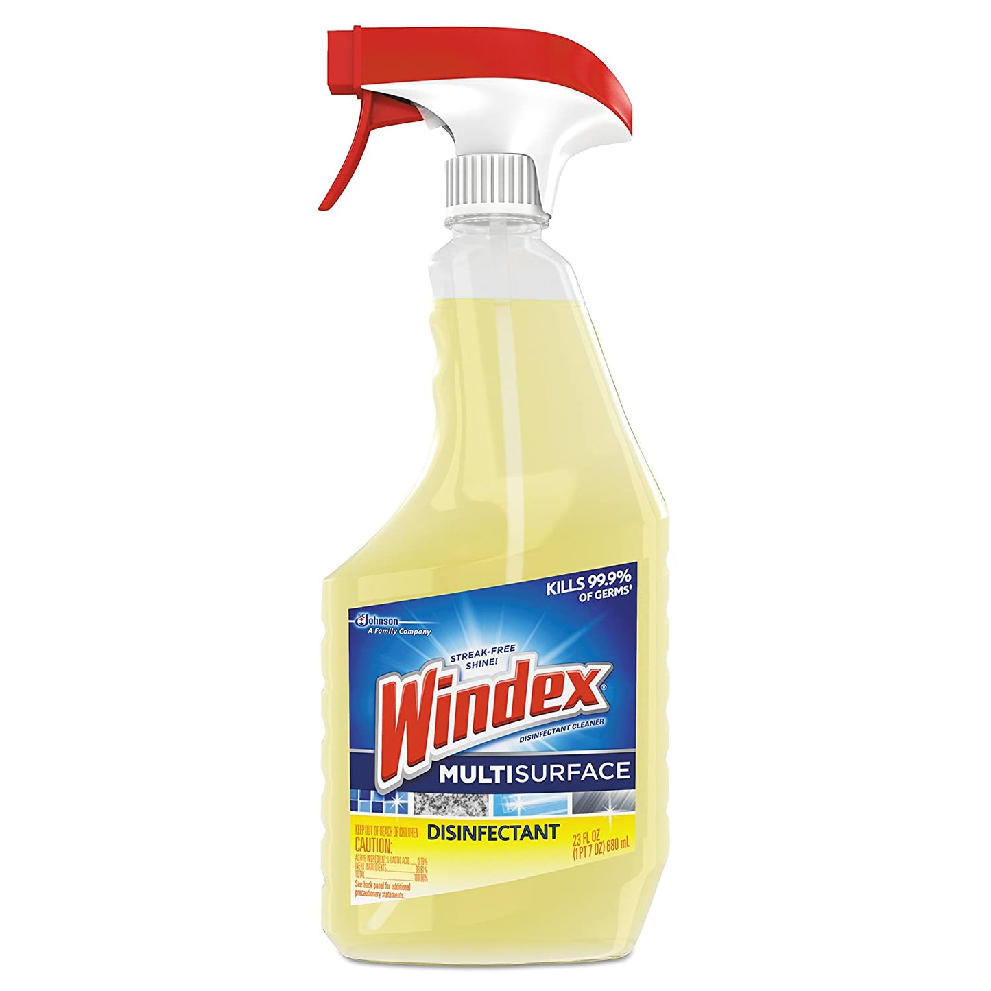 WINDEX MULTI-SURFACE DISINFECTANT TRIGGER 32-OZ (8 Bottles Per Case)