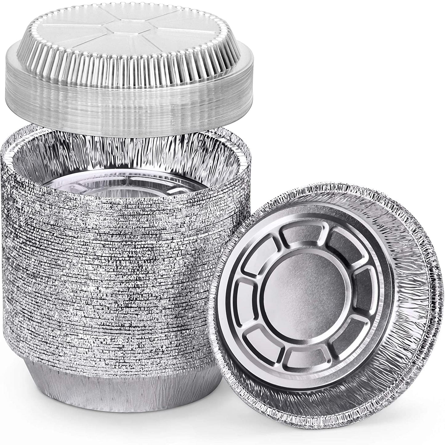 Smart USA PL705: Dome Lid for Round Aluminum Pan, 7" (Pack of 500)