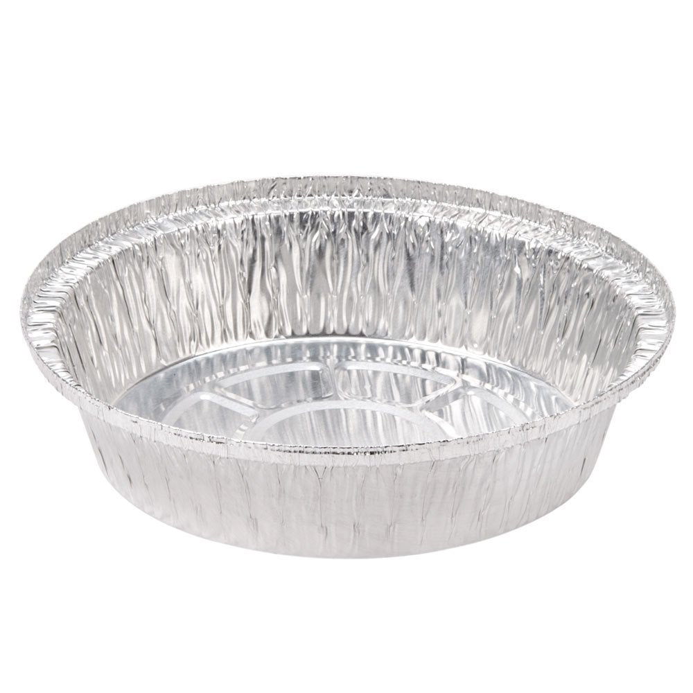 9" Round Aluminum Pan (500/CS) - Paper Supplies Plus