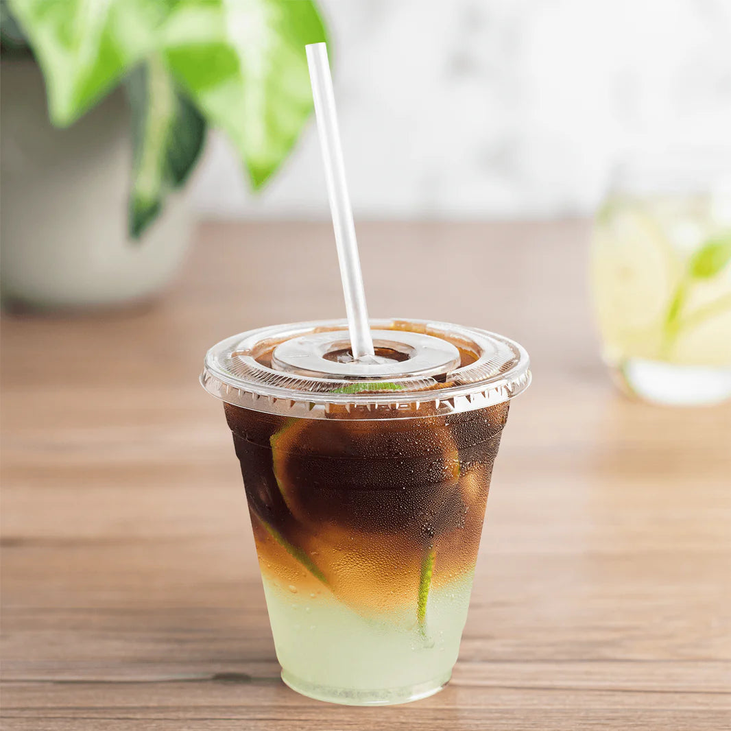 Clear PET Plastic Cold Cups – Clear, 98mm Rim