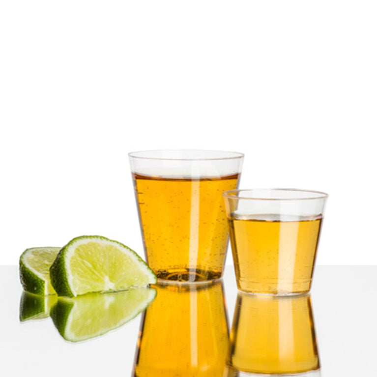 Clear Plastic Shot Glasses