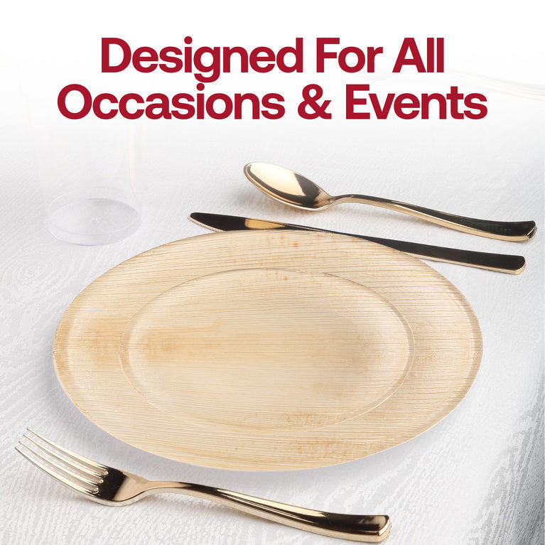 Round Palm Leaf Eco Friendly Disposable Plates