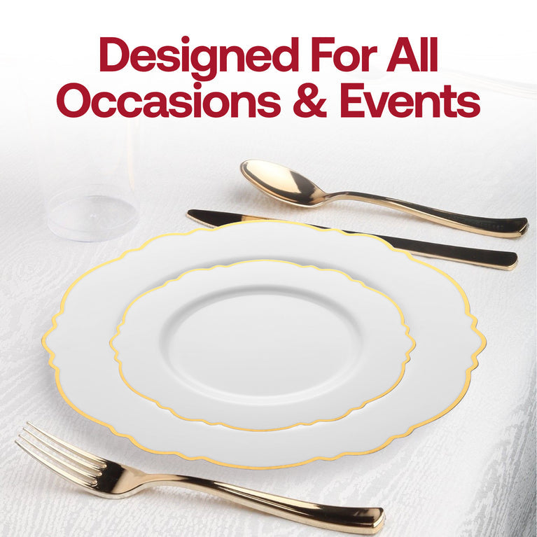 Blossom Disposable Plastic Plates