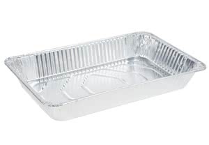 Full Size Aluminum Foil Steam Table Pan Shallow (50/CS) - Paper Supplies Plus