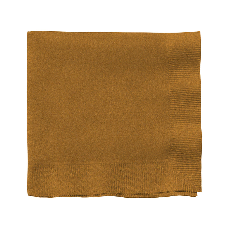 Solid Color Paper Cocktail Napkins – 2-Ply, 5" x 5"