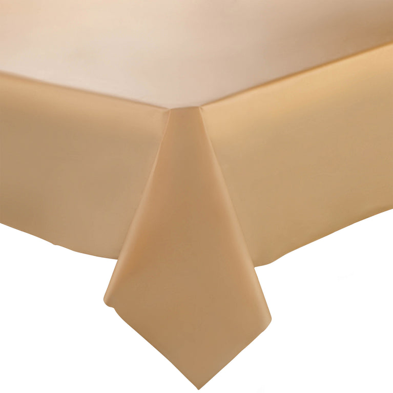 Rectangular Disposable Plastic Tablecloths – 54″ x 108″ (Individually Folded)