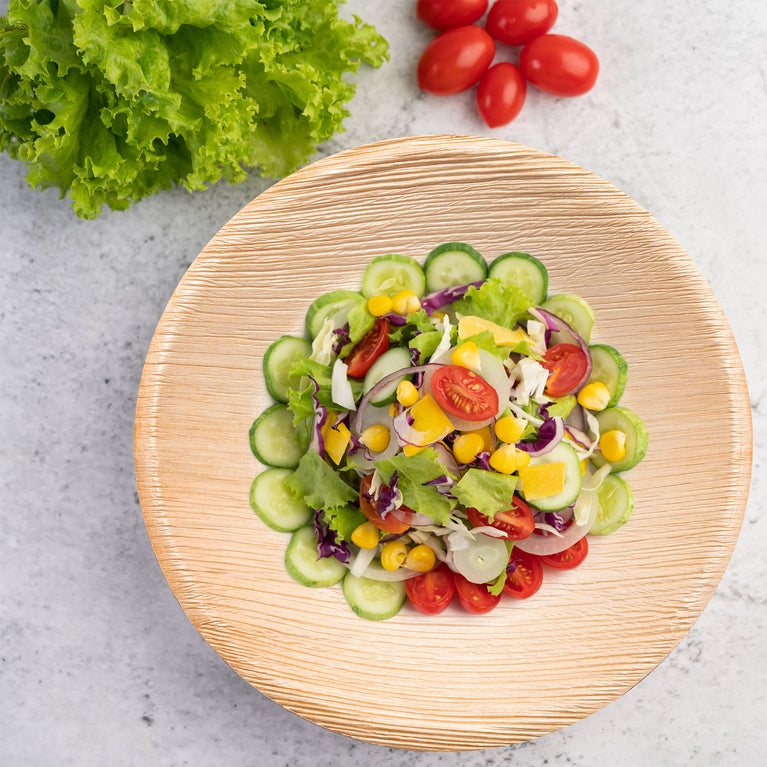 Round Palm Leaf Eco Friendly Disposable Bowls