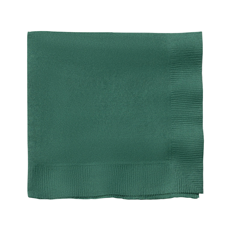 Solid Color Paper Cocktail Napkins – 2-Ply, 5" x 5"