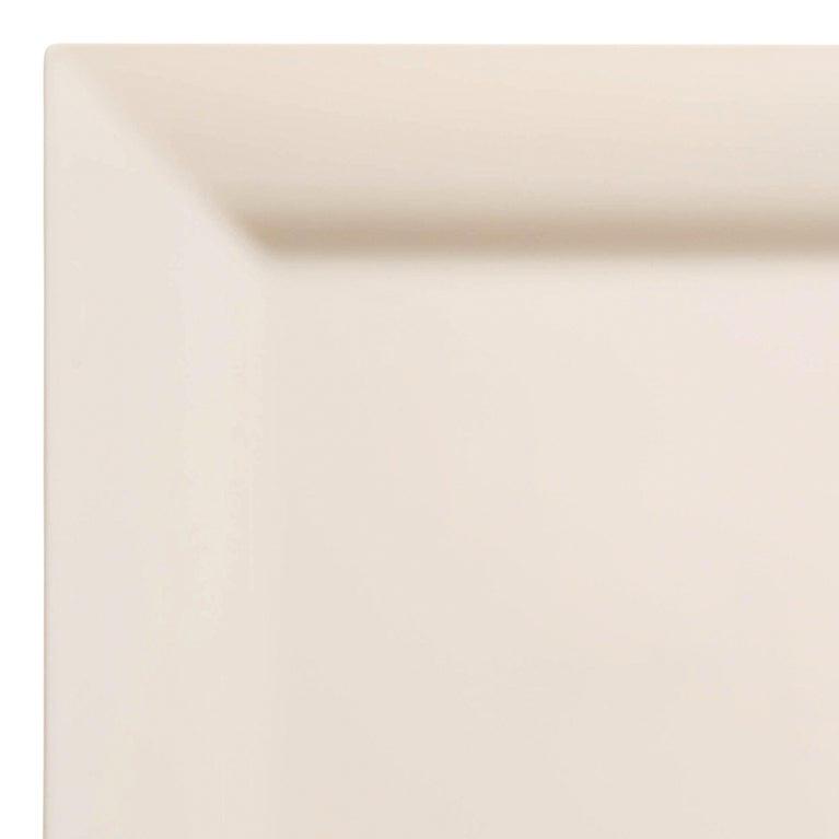 Solid Color Square Plastic Plates