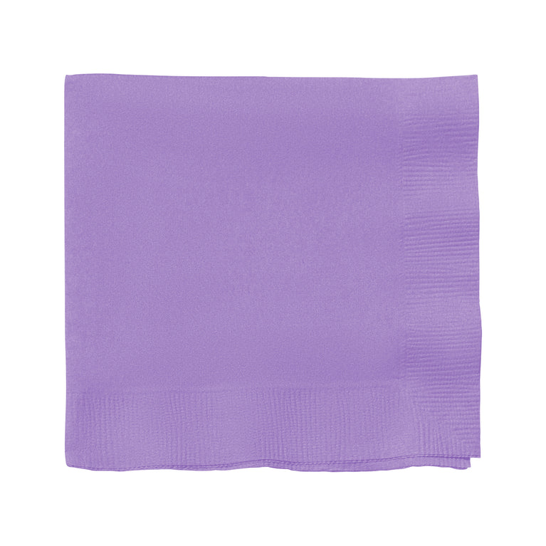 Solid Color Paper Cocktail Napkins – 2-Ply, 5" x 5"