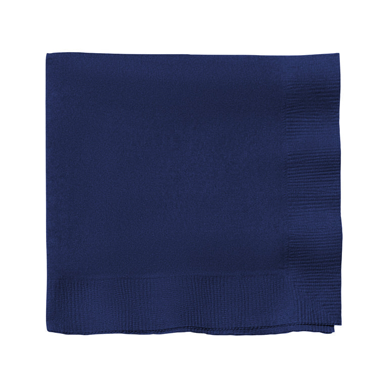 Solid Color Paper Cocktail Napkins – 2-Ply, 5" x 5"