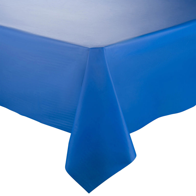Rectangular Disposable Plastic Tablecloths – 54″ x 108″ (Individually Folded)