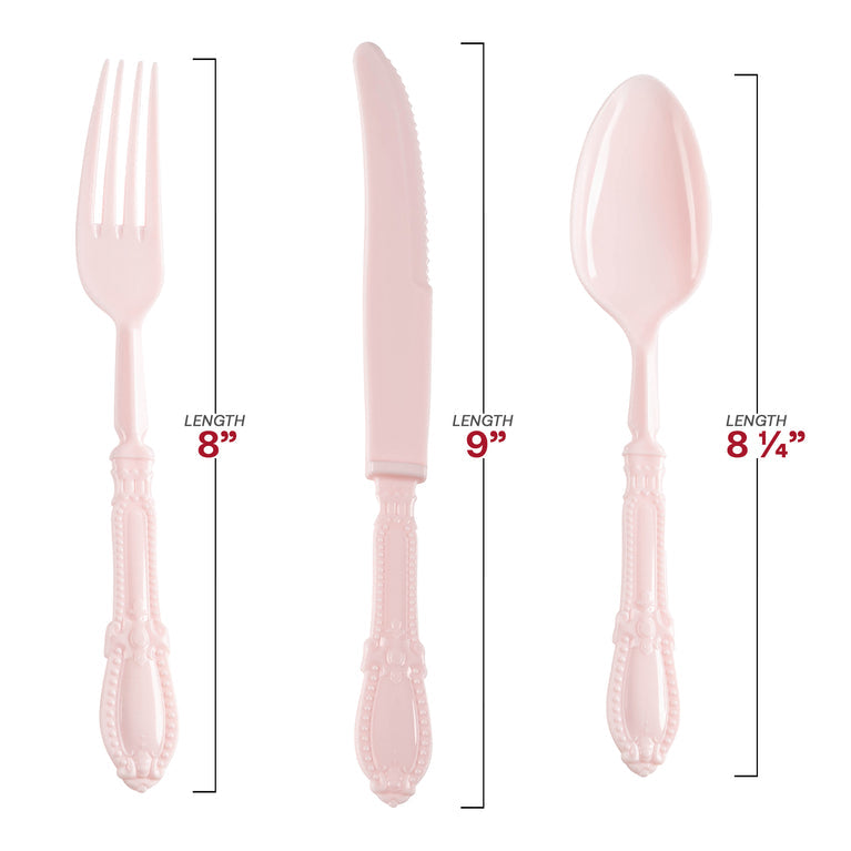 Baroque Disposable Plastic Cutlery