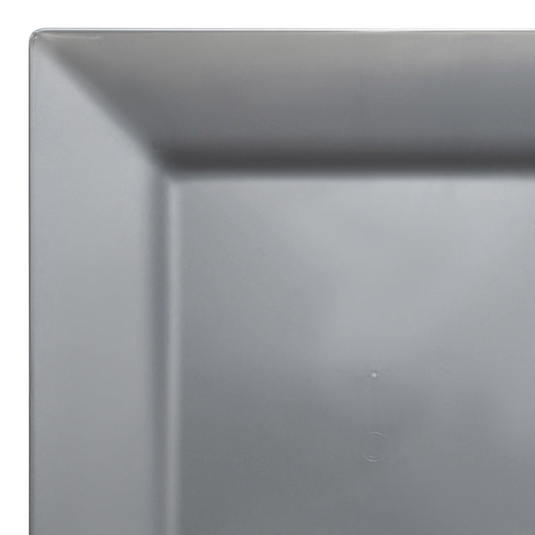 Solid Color Square Plastic Plates