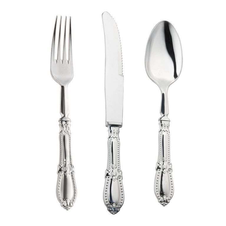 Baroque Disposable Plastic Cutlery