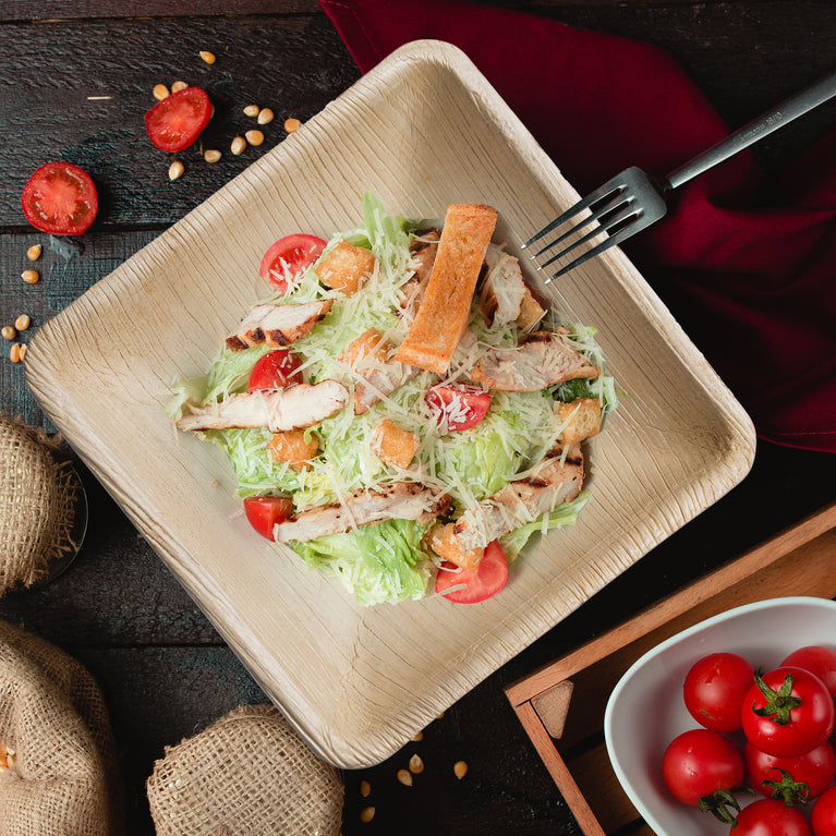 Square Palm Leaf Eco-Friendly Disposable Bowls