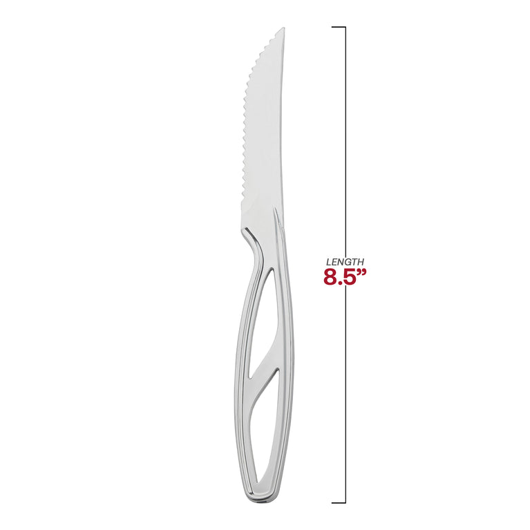 Disposable Heavy Duty Plastic Steak Knives