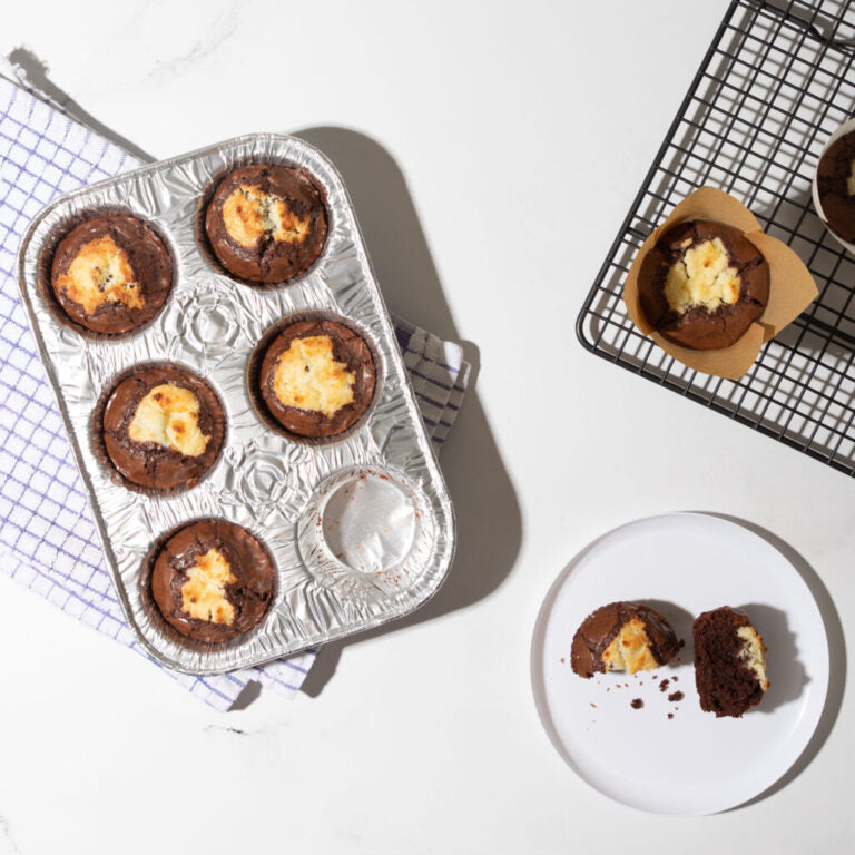 6 Cavity Aluminum Muffin Pan