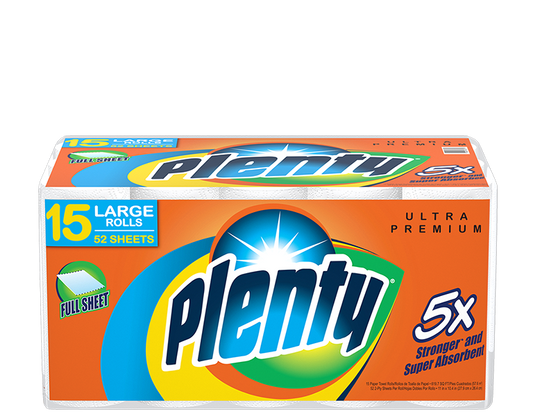 Plenty Paper Towels (15 Pack) - Paper Supplies Plus