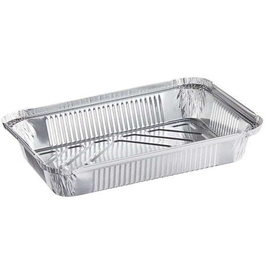 1 1/2 LB. Oblong Aluminum Foil Pan Heavy-500/Case