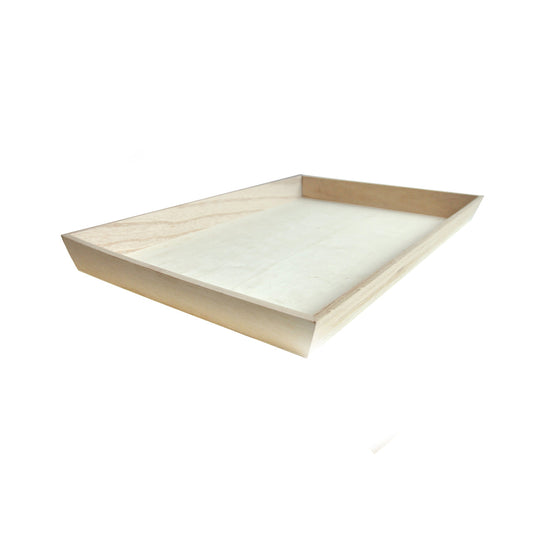 NOAH45 Heavy Duty Wooden Tray - L19.7 X W13.75 X H1.6in 10 Pcs/Cs