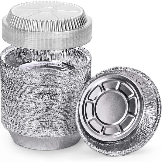 Smart USA PL705: Dome Lid for Round Aluminum Pan, 7" (Pack of 500)