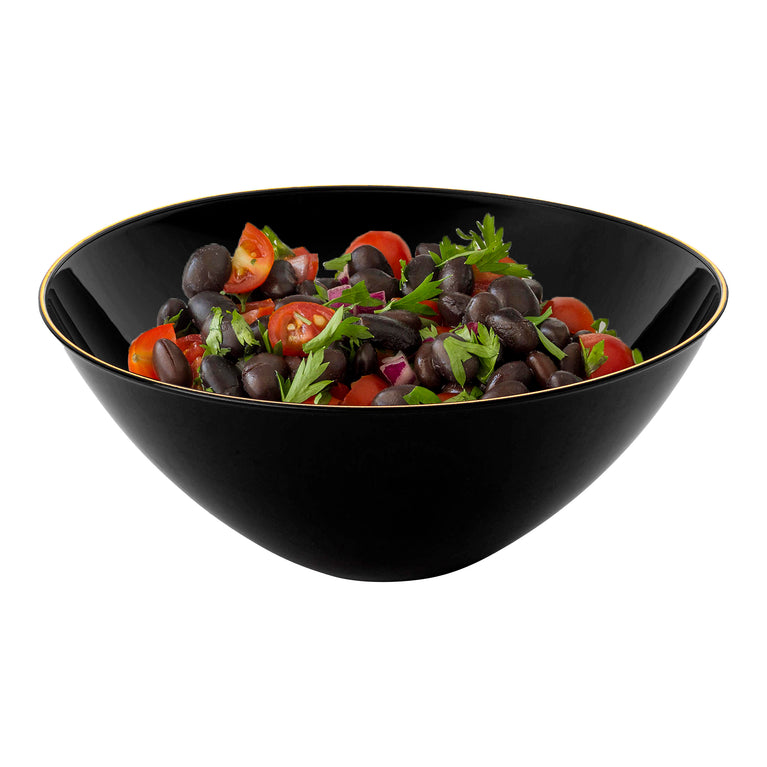 32oz Organic Round Disposable Plastic Bowls