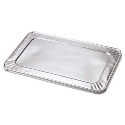 Full Size Foil Steam Table Pan Lid-50/Case - Paper Supplies Plus