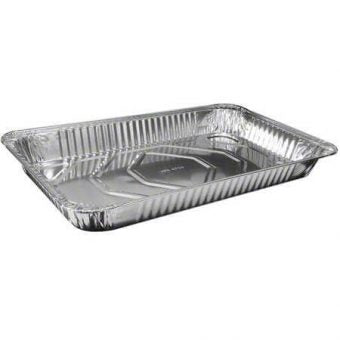 Full Size Aluminum Foil Steam Table Medium -50/Case - Paper Supplies Plus