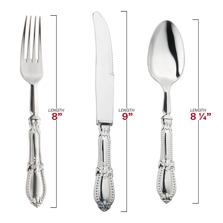 Baroque Disposable Plastic Cutlery
