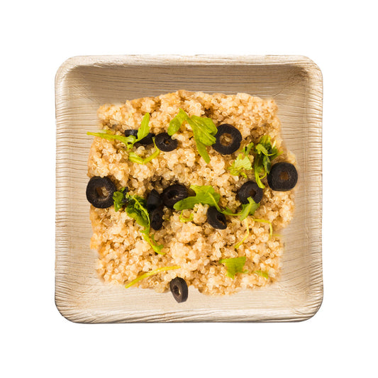 8oz Square Palm Leaf Eco-Friendly Disposable Soup Bowls