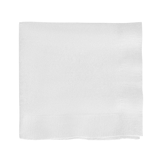 Solid Color Paper Cocktail Napkins – 2-Ply, 5" x 5"
