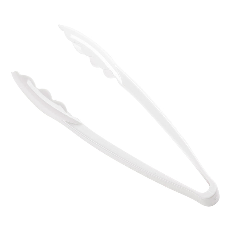 9" Disposable Plastic Serving Tongs