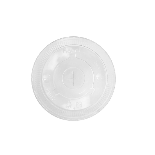 Karat 104.5mm PET Plastic Flat Lids - 600 Lids