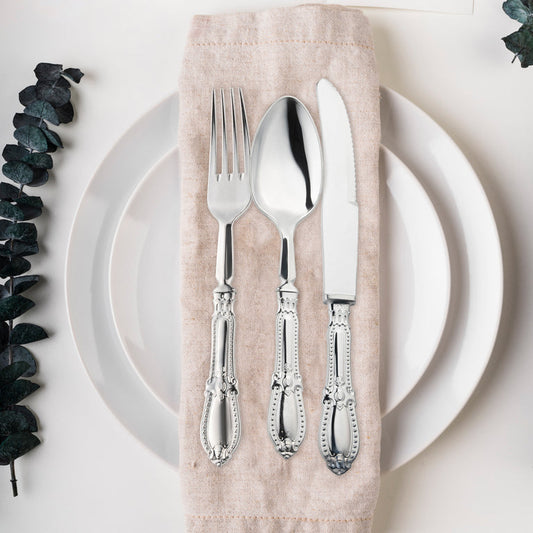 Baroque Disposable Plastic Cutlery