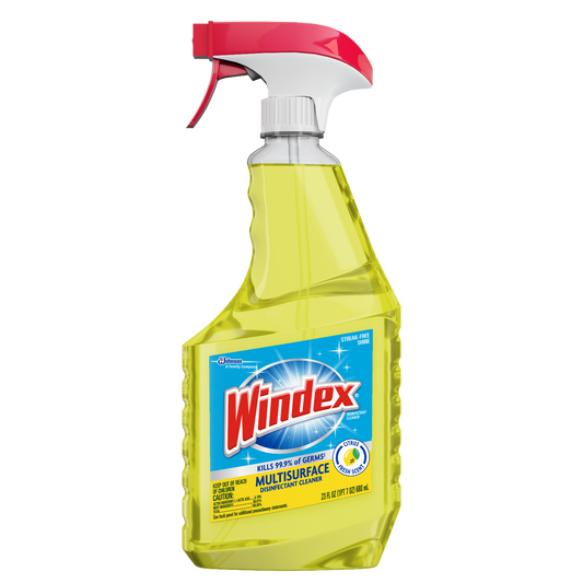 WINDEX MULTI-SURFACE DISINFECTANT TRIGGER 32-OZ (8 Bottles Per Case)